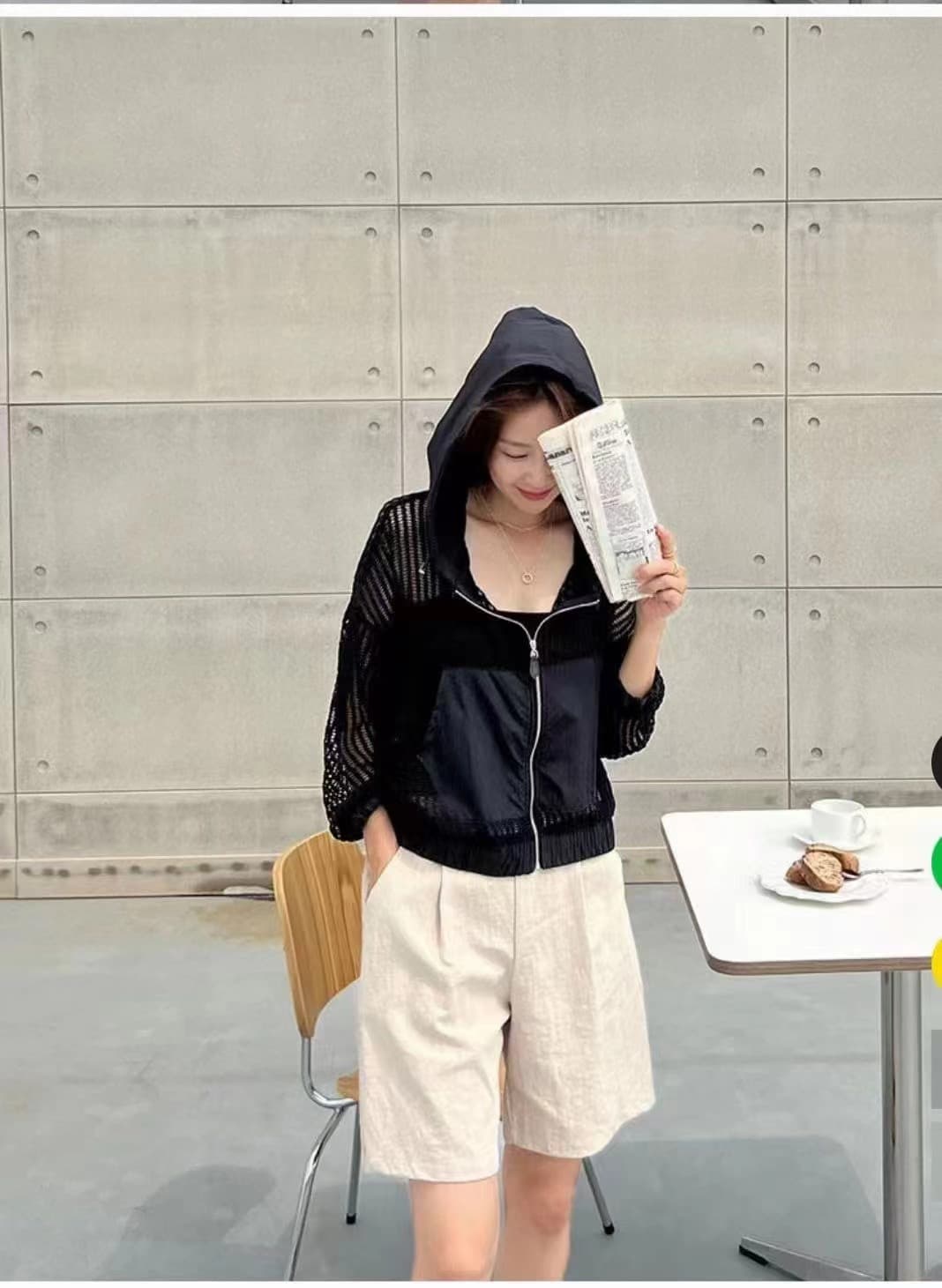 2026 새로운 다용도 캐주얼 짧은 외투 상세 이미지 8