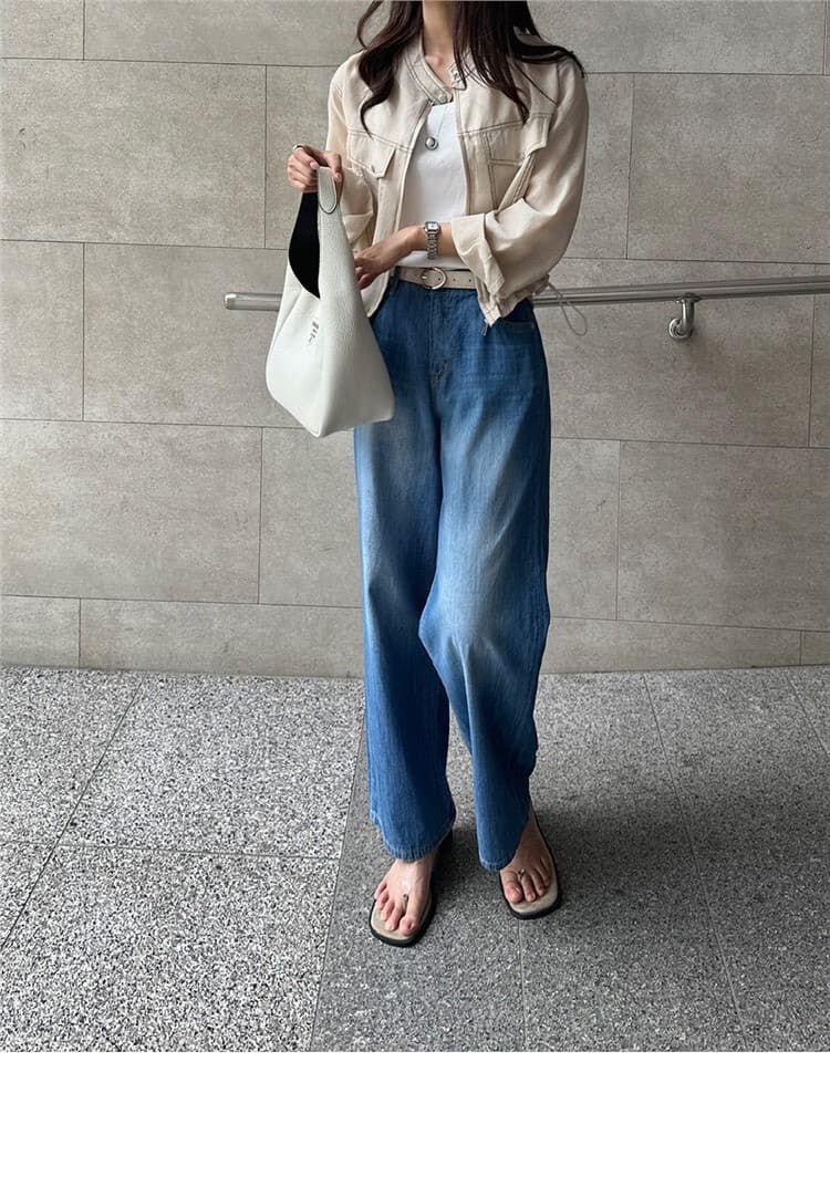chic 레트로 워크웨어 바람 루즈핏 펌프 로프 의류 명시적 스티치 재킷 26 새로운 여성 상세 이미지 10