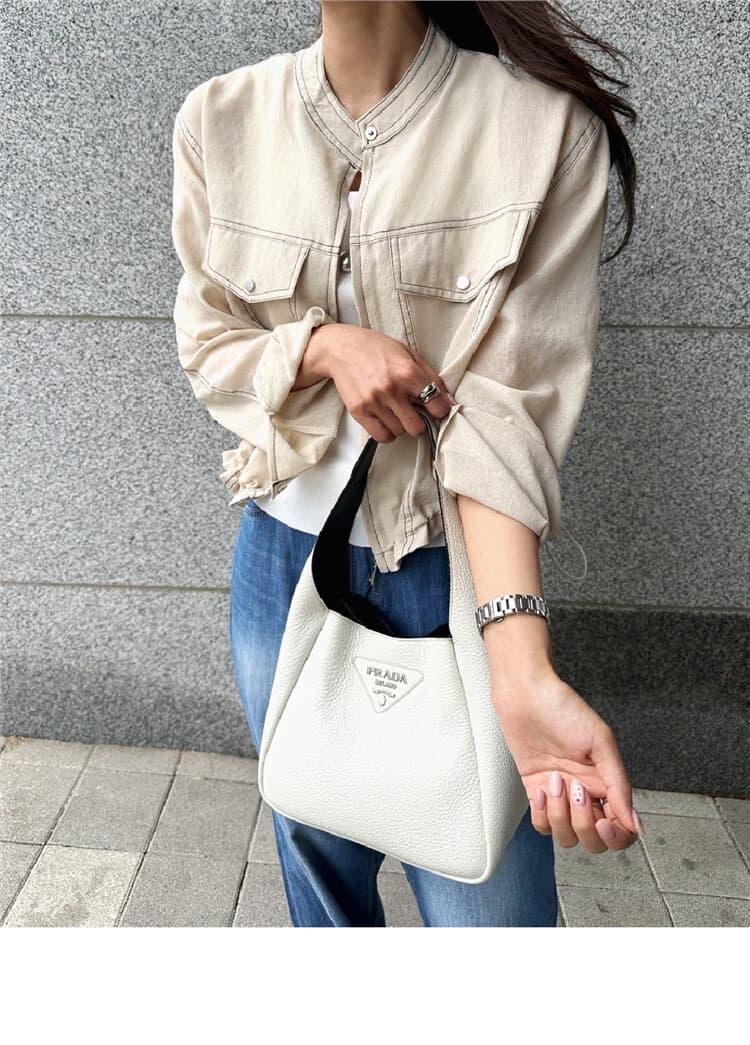chic 레트로 워크웨어 바람 루즈핏 펌프 로프 의류 명시적 스티치 재킷 26 새로운 여성 상세 이미지 16