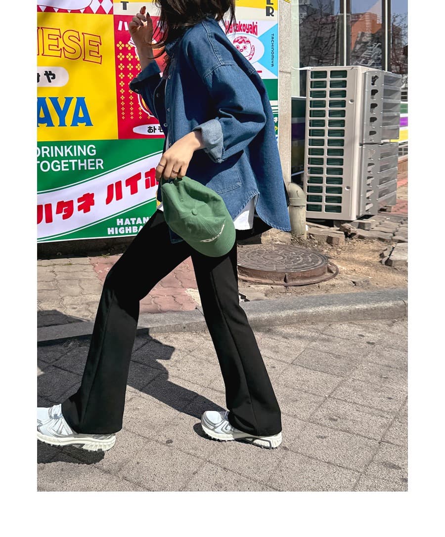 재고 있음 2026 한국 동대문 한 부서 긍정적 인 어깨 데님 셔츠 레트로 긴팔 데님 셔츠 상세 이미지 13
