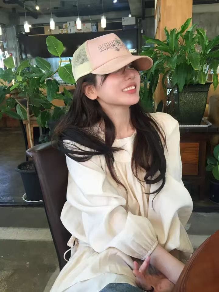 재고 있음 한국 ins 긴팔 허리 수축 끈 미니 드레스 상세 이미지 40