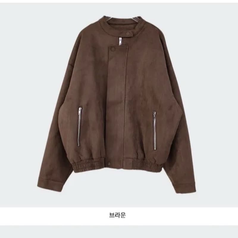 한국 chic 가을 겨울 레트로 작은 대중 스탠드 칼라 모방 사슴 캐시미어 루즈핏 다용도 긴팔 보온 재킷 여성 코트 상세 이미지 11