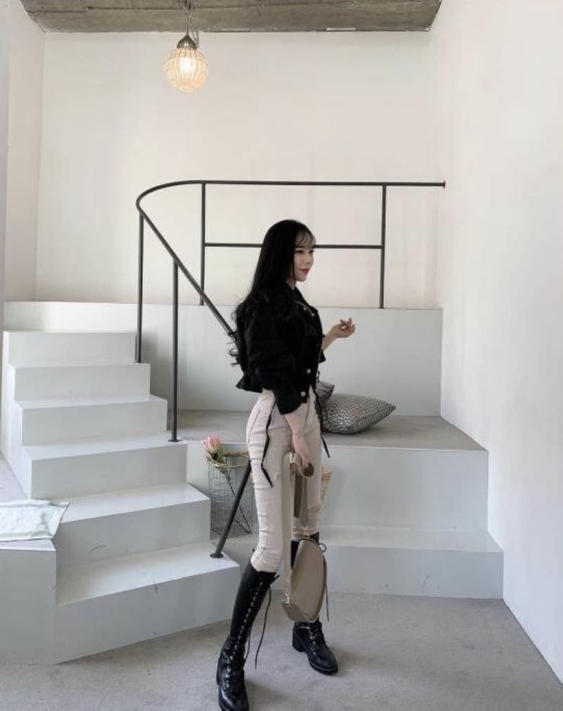 한국 스타일 패션 펌프 로프 허리 수축 쇼트 스타일 다용도 캐주얼 워크웨어 재킷 재킷 상세 이미지 5