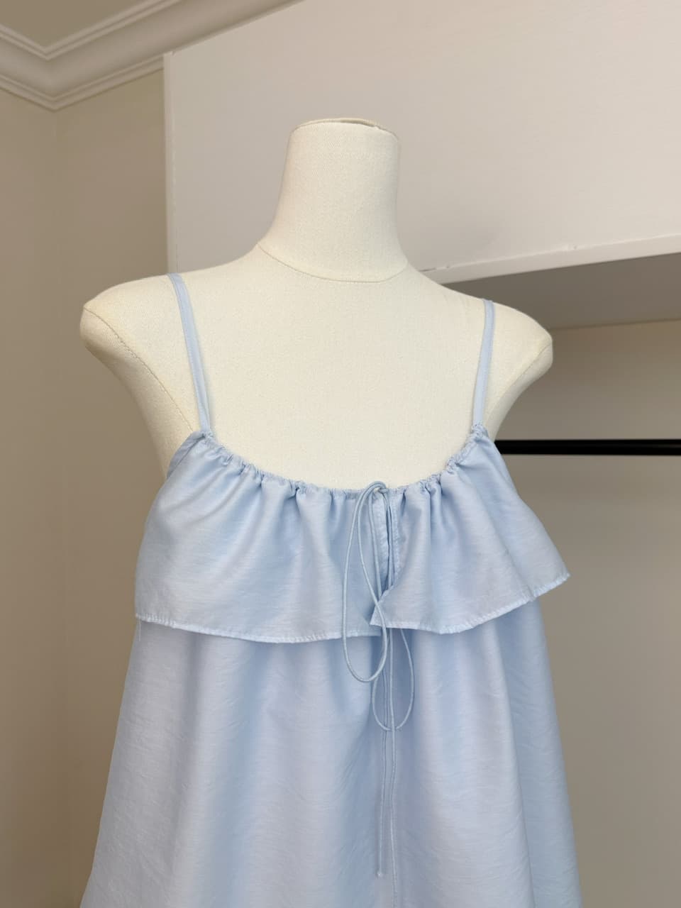 화이트 워터 여성 부드러운 리플 깨진 Pleat 패치워크 프릴 슬립 시폰 셔츠 여성 여름 루즈핏 도루 가을 슬림해 보이는 작은 셔츠 상세 이미지 4