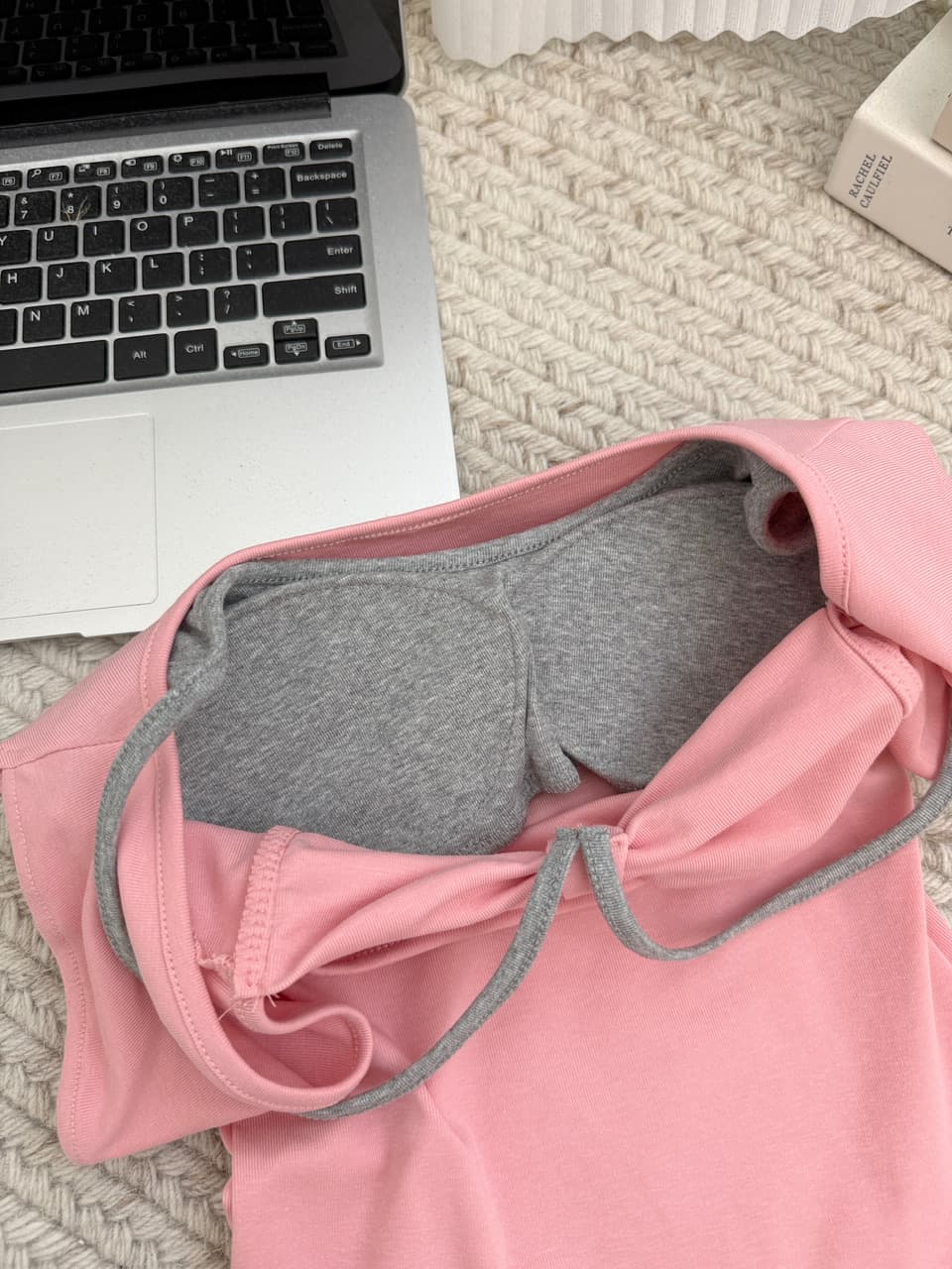 callmeear 배색 페이크 레이어드 티셔츠 긍정적 인 어깨 반팔 티셔츠 여성 여름 몸매 가꾸기 반소매 맨위 상세 이미지 25