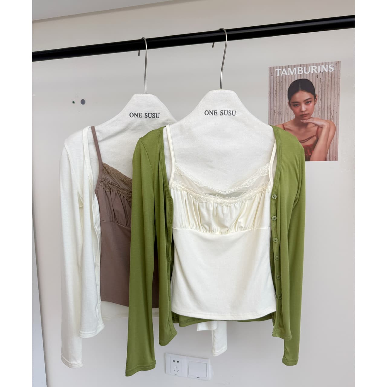 jmshop 얼음 센스 호흡 블루 좋은 주간 실크 양모 자외선 차단 오픈 가디건 여성 여름 얇은 스타일 몸매 가꾸기 슬림해 보이는 에어컨 셔츠 이미지 6