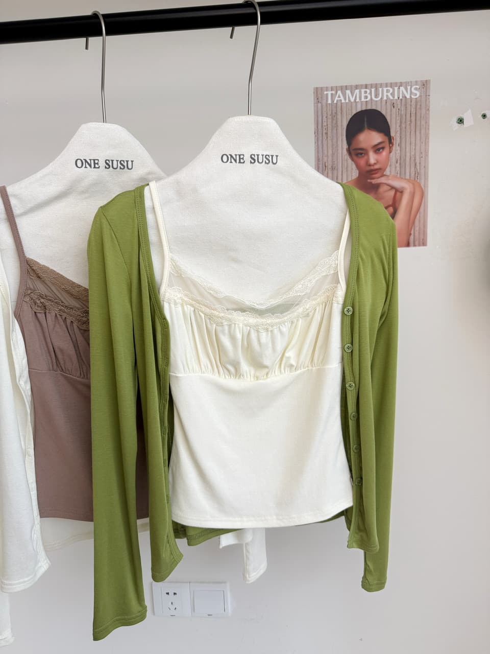 jmshop 얼음 센스 호흡 블루 좋은 주간 실크 양모 자외선 차단 오픈 가디건 여성 여름 얇은 스타일 몸매 가꾸기 슬림해 보이는 에어컨 셔츠 상세 이미지 12
