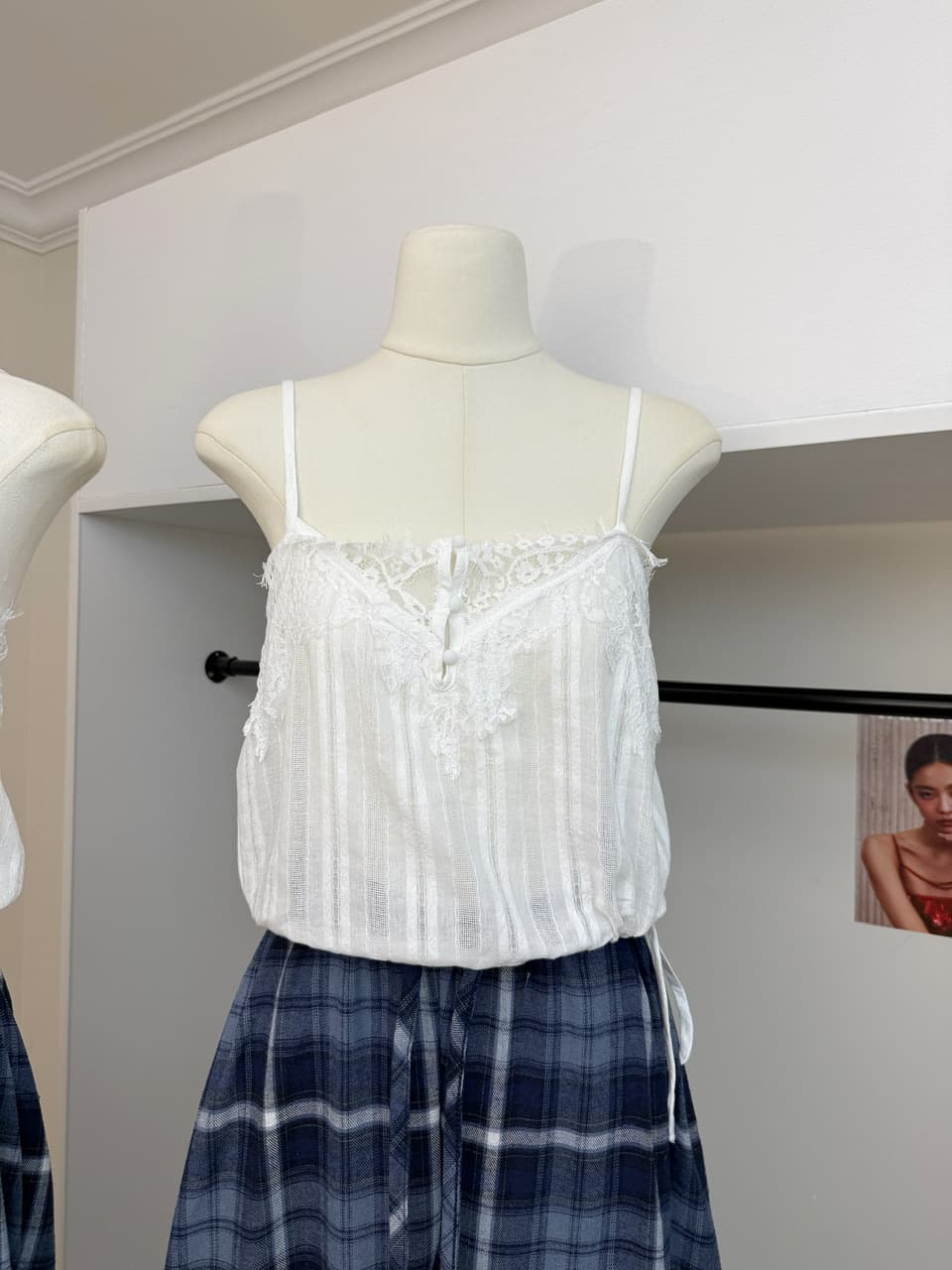 ceezzzi 에어로빅 배기 바지 체크무늬 와이드 레깅스 바지 여름 얇은 스타일 주머니 디자인 루즈핏 캐주얼 워크웨어 팬츠 상세 이미지 7