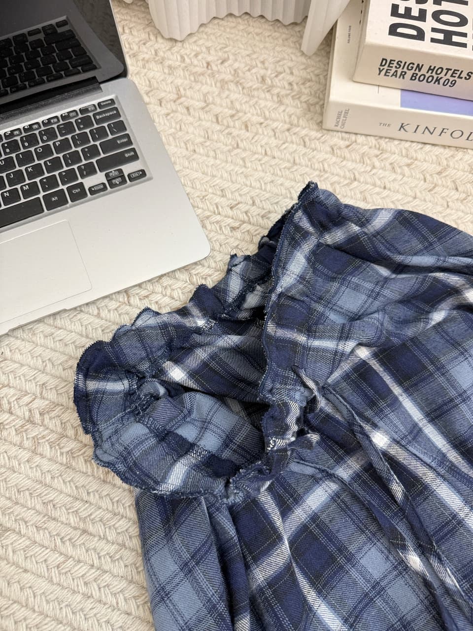 ceezzzi 에어로빅 배기 바지 체크무늬 와이드 레깅스 바지 여름 얇은 스타일 주머니 디자인 루즈핏 캐주얼 워크웨어 팬츠 상세 이미지 14