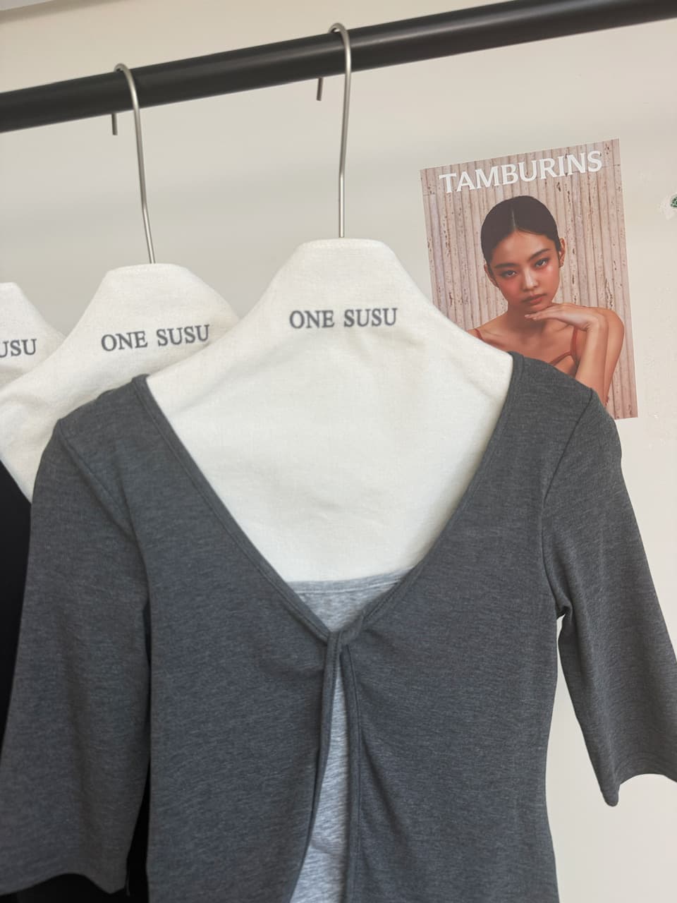 yolo shop 주간 실크 양모 레이스 페이크 레이어드 흔들다 칼라 긴팔 맨위 고급 품격 V넥 인사이드 가져 가라. 만나는 상세 이미지 12