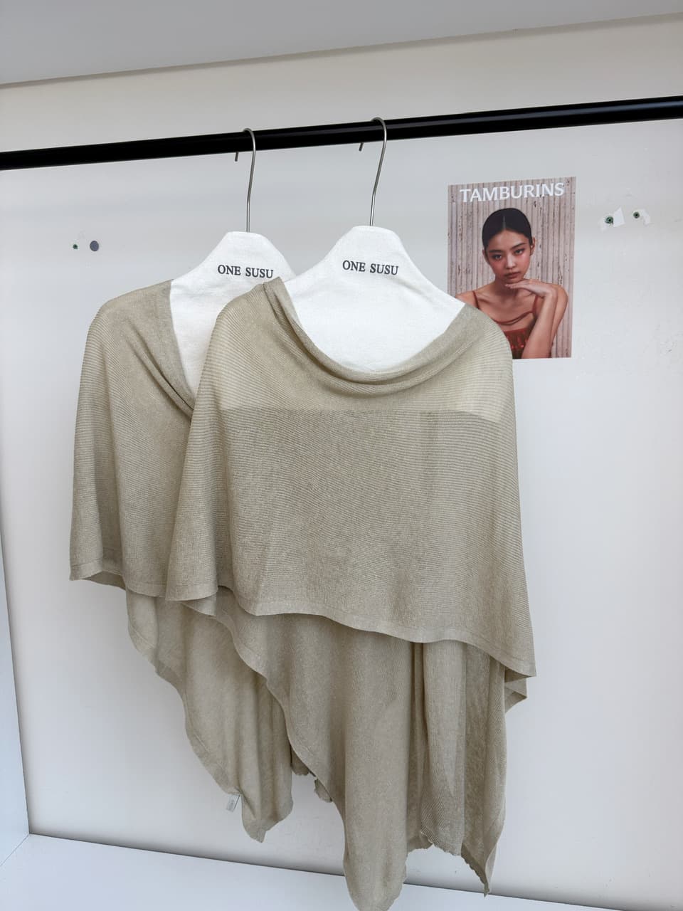 yolo shop 한 부서 느긋한 부드러운 품격 세트 아마 얇은 스타일 숄 몸매 가꾸기 허리 수축 슬립 드레스 상세 이미지 15