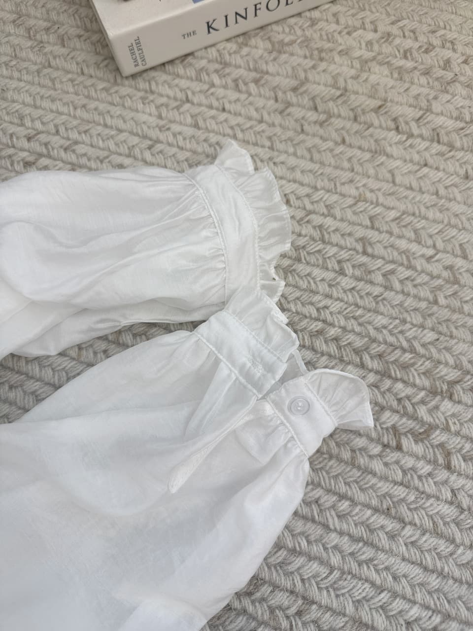 우 77 이른 봄 느슨함 분위기 센스 루즈핏 다용도 긴팔 여성 셔츠 한 부서 허리 수축 슬림해 보이는 품격 Chic 맨위 상세 이미지 22
