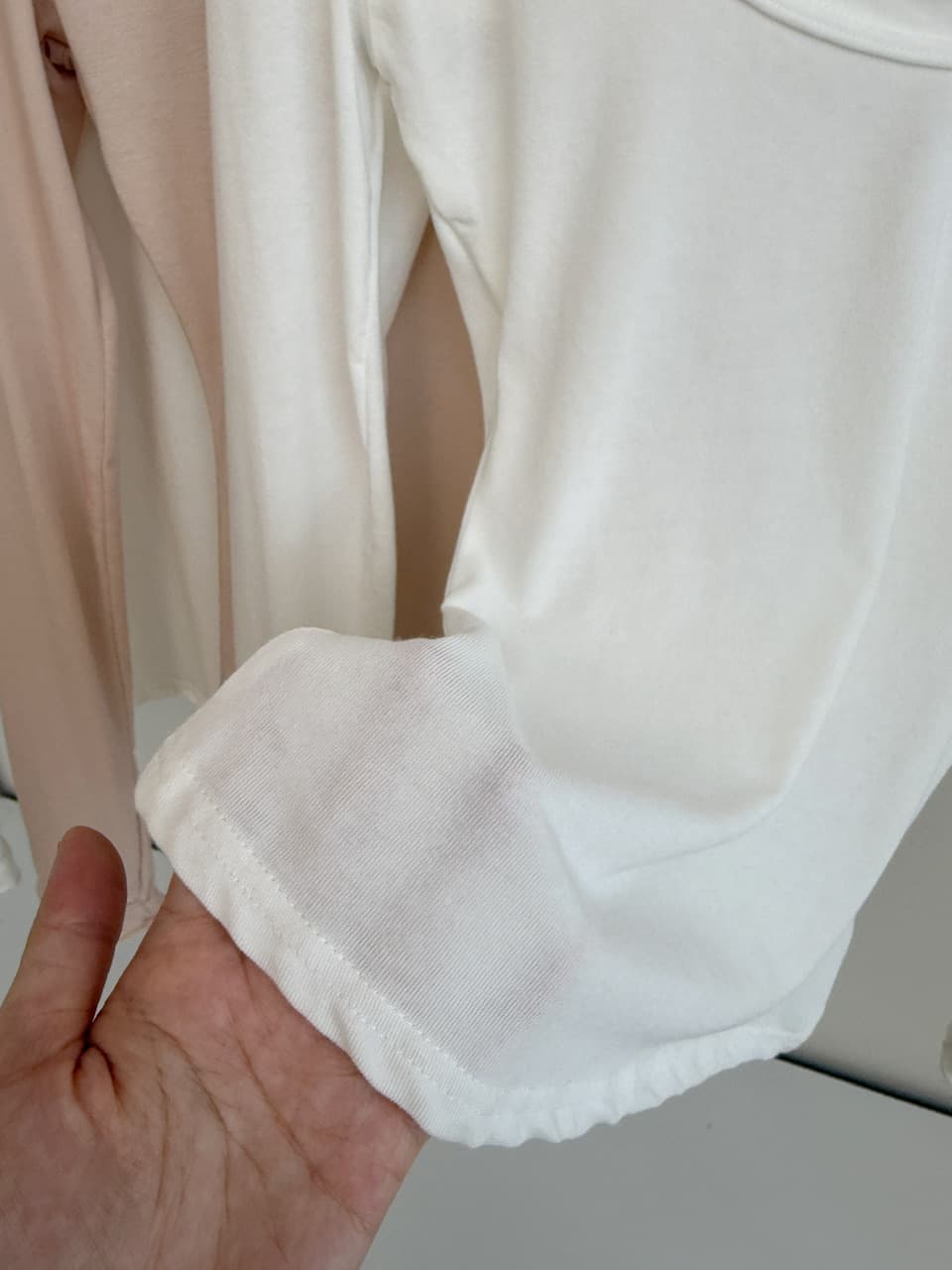 화이트 워터 여성 편안함 가면 t u 칼라 긴팔 티셔츠 여성 이른 가을 한 부서 느긋한 느슨함 센스 몸매 가꾸기 슬림해 보이는 맨위 상세 이미지 17
