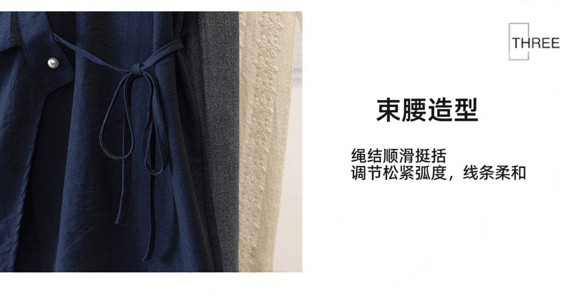 실사 디자인 센스 V넥 측면 수 있습니다. 조정 레이스업 불규칙 밑단 맨위 빅 사이즈 여성 의류 베스트 조끼 상세 이미지 7