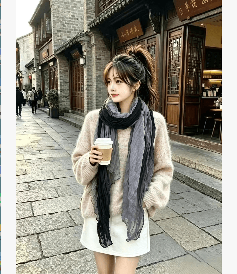 루즈핏 느긋한 바람 스웨터 여자 가을 겨울철 2026 새로운 한 부서 라운드 넥 풀오버 미니멀리즘 다용도 니트 기본 셔츠