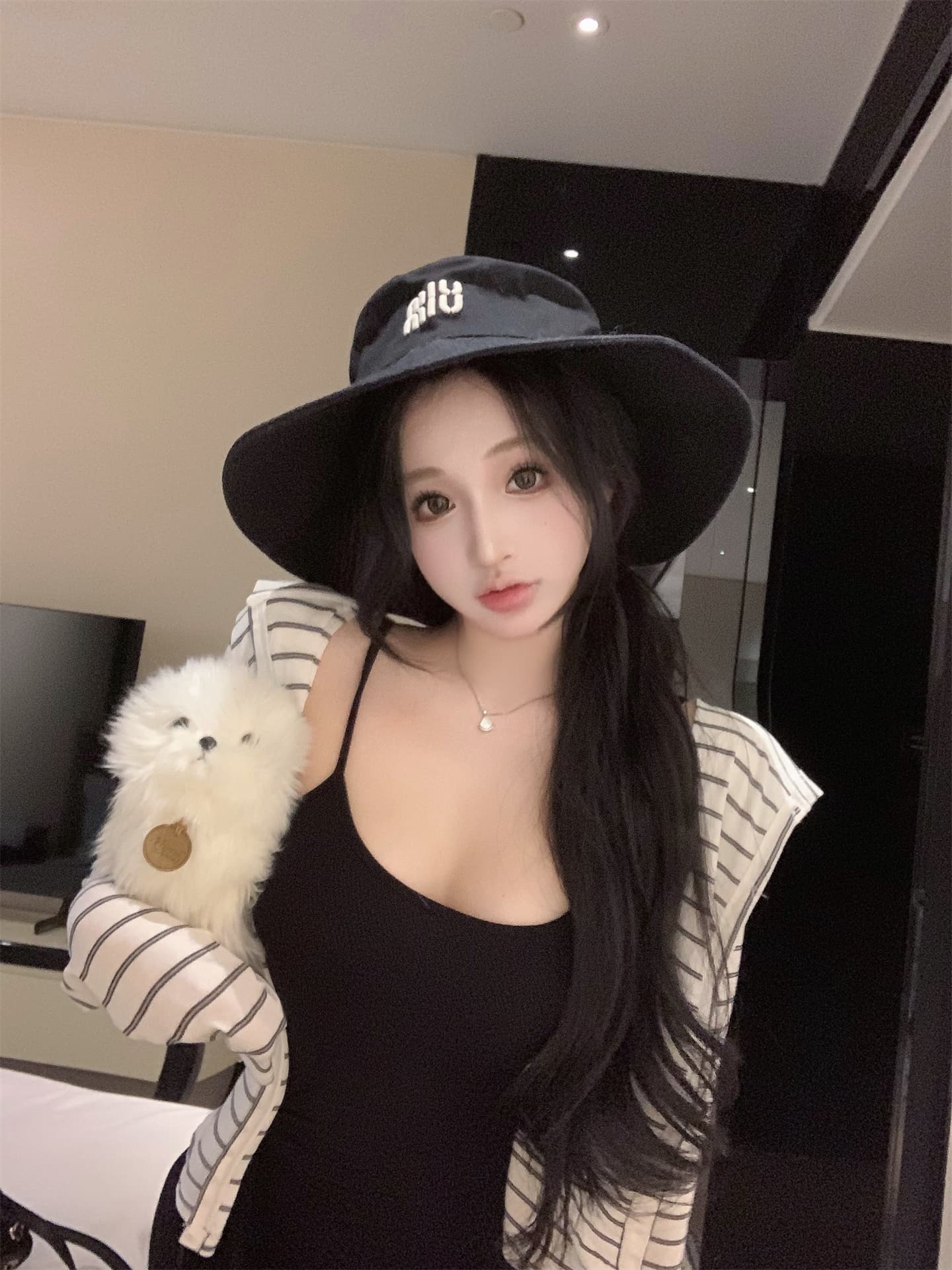 실사 이른 가을 스키니 종이 사람들 비틀림 스트랩 슬립 드레스 여성 가을철 실크 긴팔 자외선 차단 오픈 가디건 상세 이미지 8