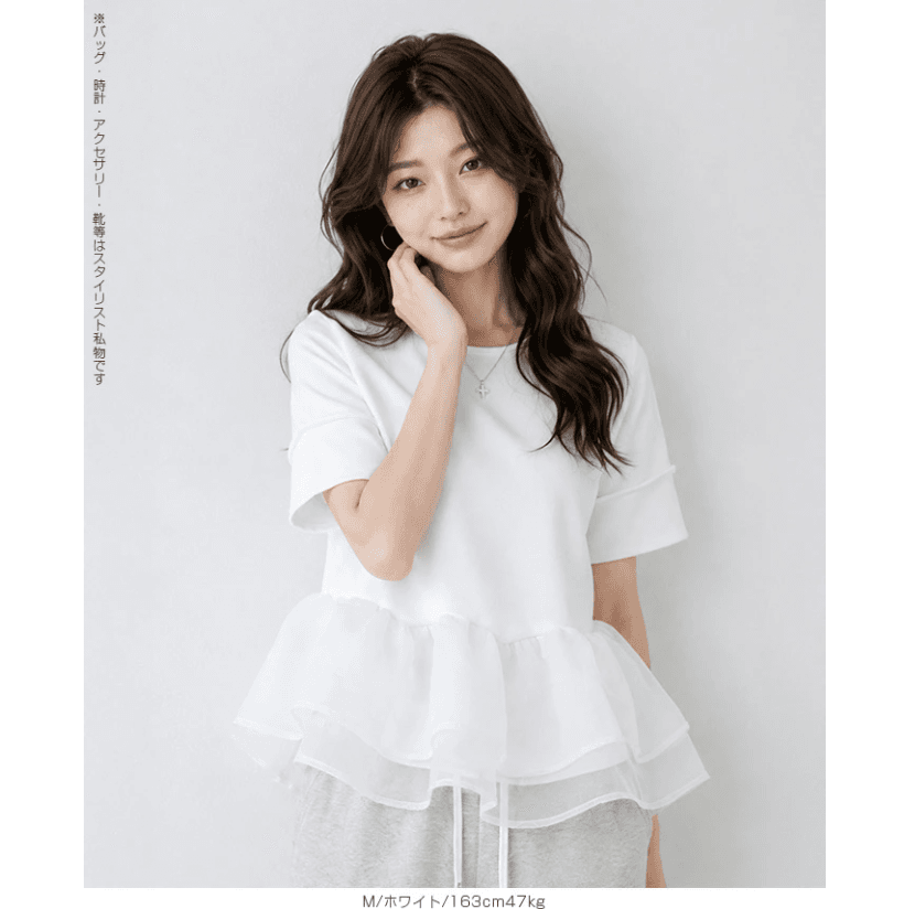 여름 새로운 품격 여름 디자인 센스 여성 패치워크 맨위 반팔 티셔츠 상세 이미지 7