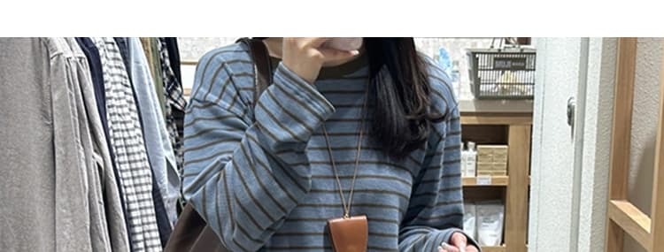 지금 임산부 한 부서 하이웨이스트 느슨함 센스 넓은 다리 모통이 칼 바지 가을 새로운 루즈핏 캐주얼 9 포인트 풍선 바지 상세 이미지 30