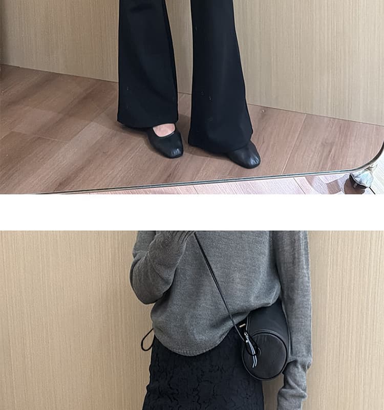 지금 임산부 디자인 센스 레이스 랩스커트팬츠 바지 2026 여름 새로운 한국 스타일 다용도 슬림해 보이는 스택 착용 캐주얼 긴 바지 상세 이미지 29
