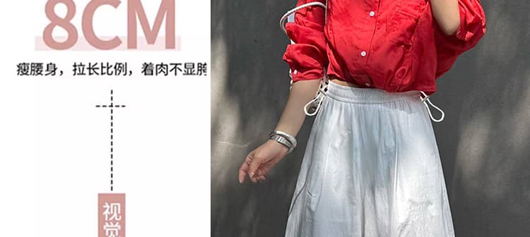임산부 레이스 레이스 풍선 모통이 칼 바지 2026 여름 새로운 하이웨이스트 슬림해 보이는 캐주얼 속도 건조한 바지 캐주얼 9부 바지 상세 이미지 11