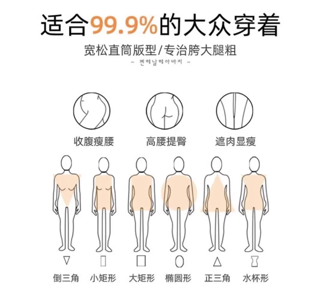 진한 파란색 캐주얼 치마바지 여성 반신 스커트 빅 사이즈 지방 mm 여름 얇은 스타일 하이웨이스트 슬림해 보이는 불규칙 넓은 다리가 짧다. 바지 상세 이미지 1