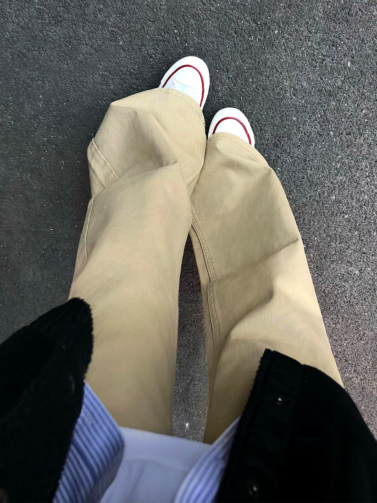 레트로 카키 색 부츠컷 청바지 여성 여름 새로운 통통한 여동생 mm 루즈핏 슬림해 보이는 표지 넓적 다리 넓은 다리 바닥 청소 바지 상세 이미지 1