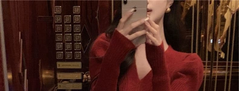 빛 럭셔리 프랑스 명문 여성 고급 회색 양모 니트 여성 드레스 가을 겨울 작은 키 만나는 섹시함 타이트 스커트 미니 스커트 상세 이미지 22