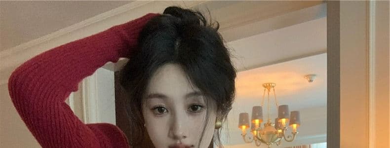 빛 럭셔리 프랑스 명문 여성 고급 회색 양모 니트 여성 드레스 가을 겨울 작은 키 만나는 섹시함 타이트 스커트 미니 스커트 상세 이미지 34
