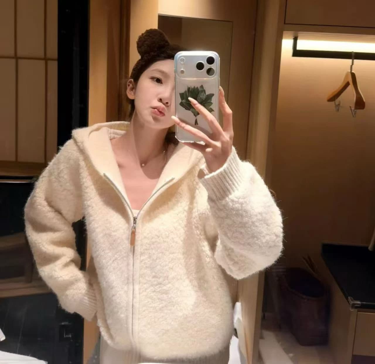 작은 해외 중국어 jofay 사명 애완 동물 재킷 2026 가을 새로운 한국 스타일 느긋한 바람 지퍼 스웨터 맨위 재킷
