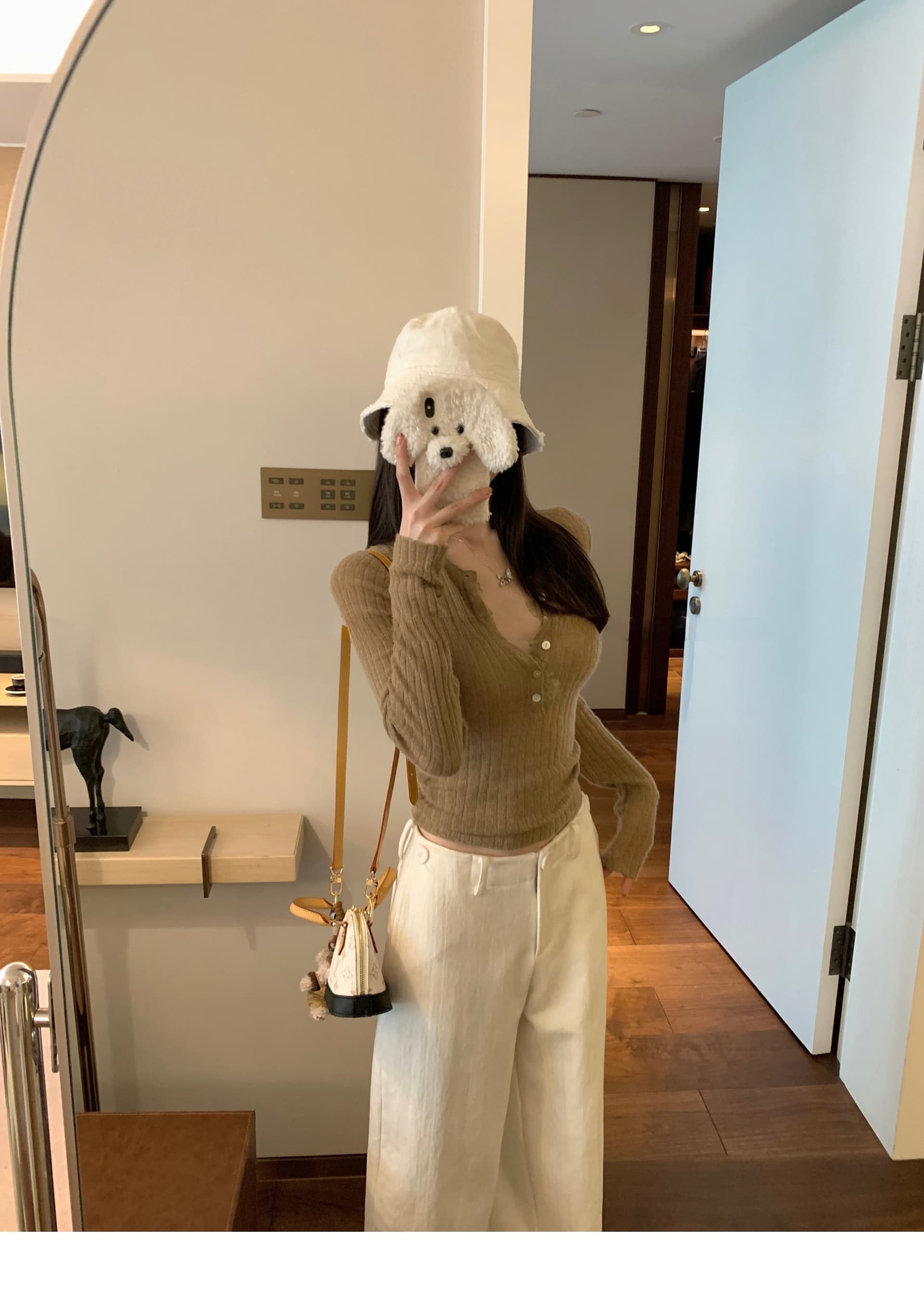 자이언트 잘 생긴 순수한 욕망 레이스 측면 V넥 긴팔 니트 스웨터 여성 가을 인사이드 가져 가라. 핫걸 몸매 가꾸기 아름다운 만나는 맨위 상세 이미지 27