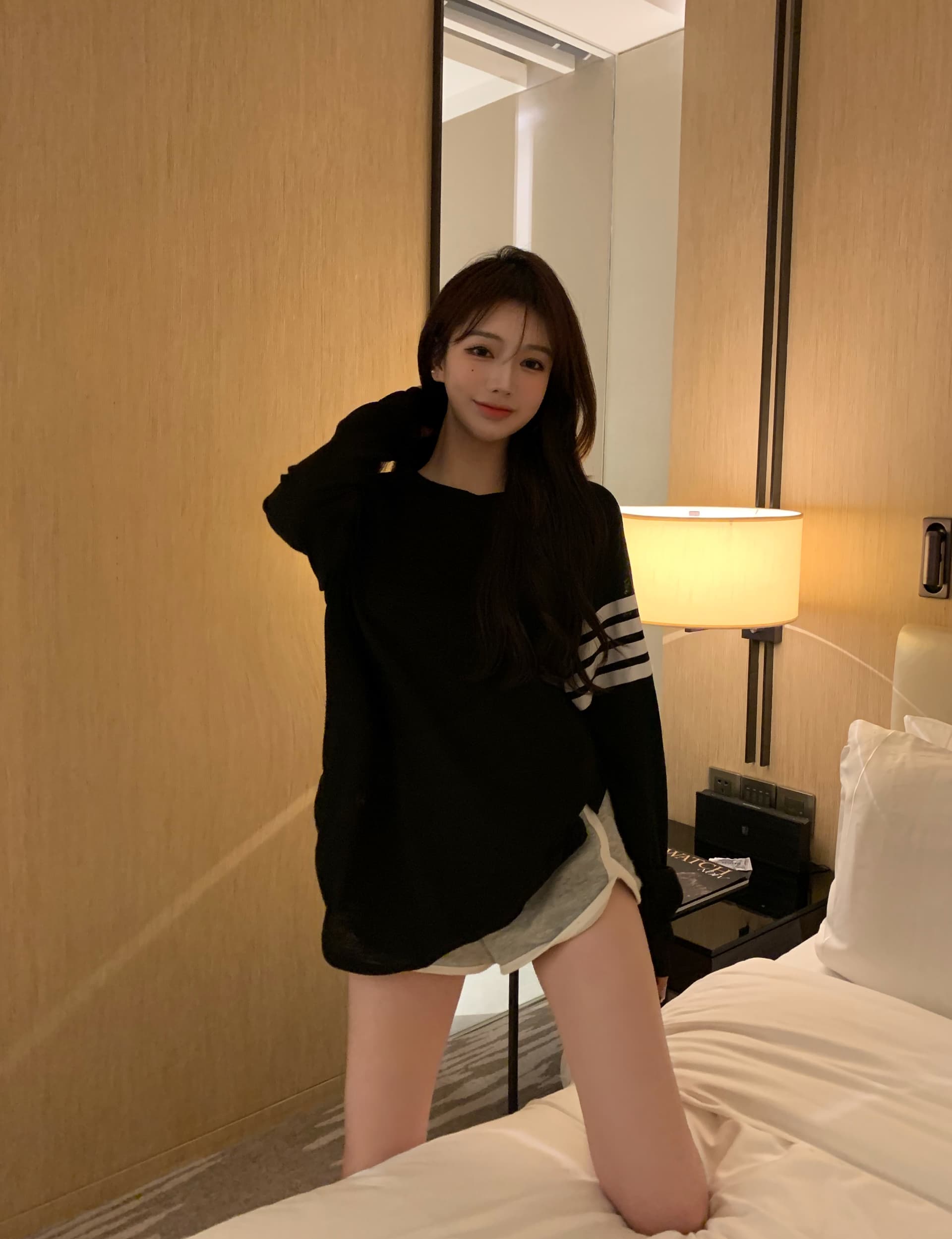 느긋한 바람 루즈핏 긴팔 티셔츠 기본 셔츠 옷 얇은 스타일 여성 여름 자외선 차단 스트라이프 착용 가져 가라. 롱 코트 블라우스 맨위 상세 이미지 20