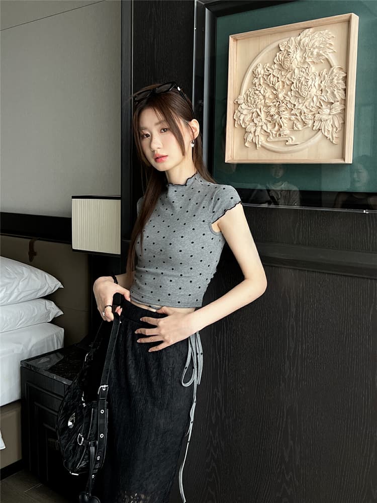 있음 선적 모달 원단 260 그램 쇼트 스타일 긍정적 인 어깨 티셔츠 맨위