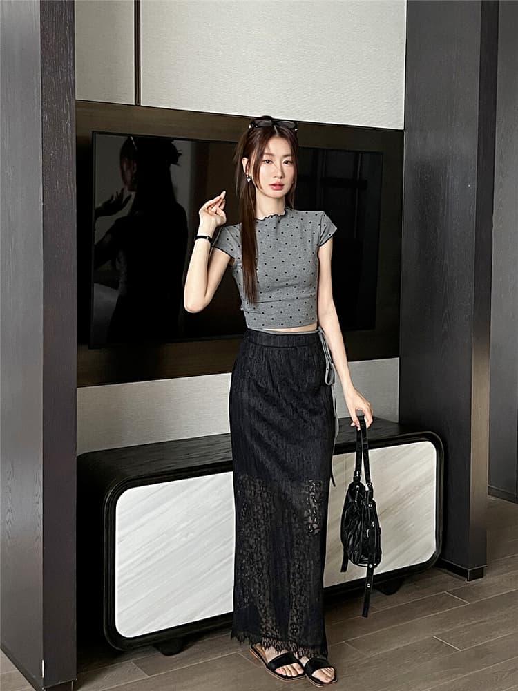 있음 선적 모달 원단 260 그램 쇼트 스타일 긍정적 인 어깨 티셔츠 맨위 상세 이미지 8