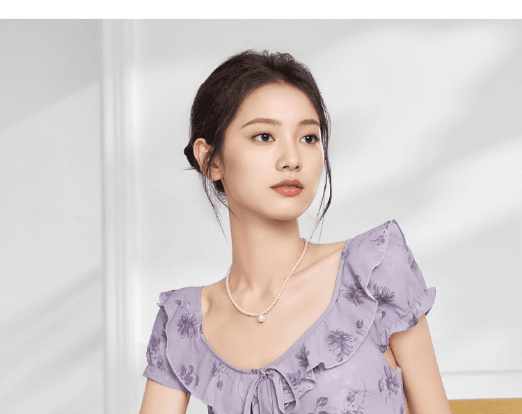 드레스 2026 여름 새로운 프랑스식 성숙한 우아함 품격 꽃무늬 슬림해 보이는 점프 슈트 롱 스커트 상세 이미지 3