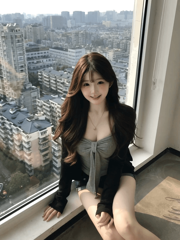 순수한 욕망 주름 비틀림 레이스업 닦아내 라. 가슴 안쪽 가져 가라. 캐미솔 여름 착용 가져 가라. 긴팔 오픈 가디건 자외선 차단 투피스 세트 상세 이미지 4