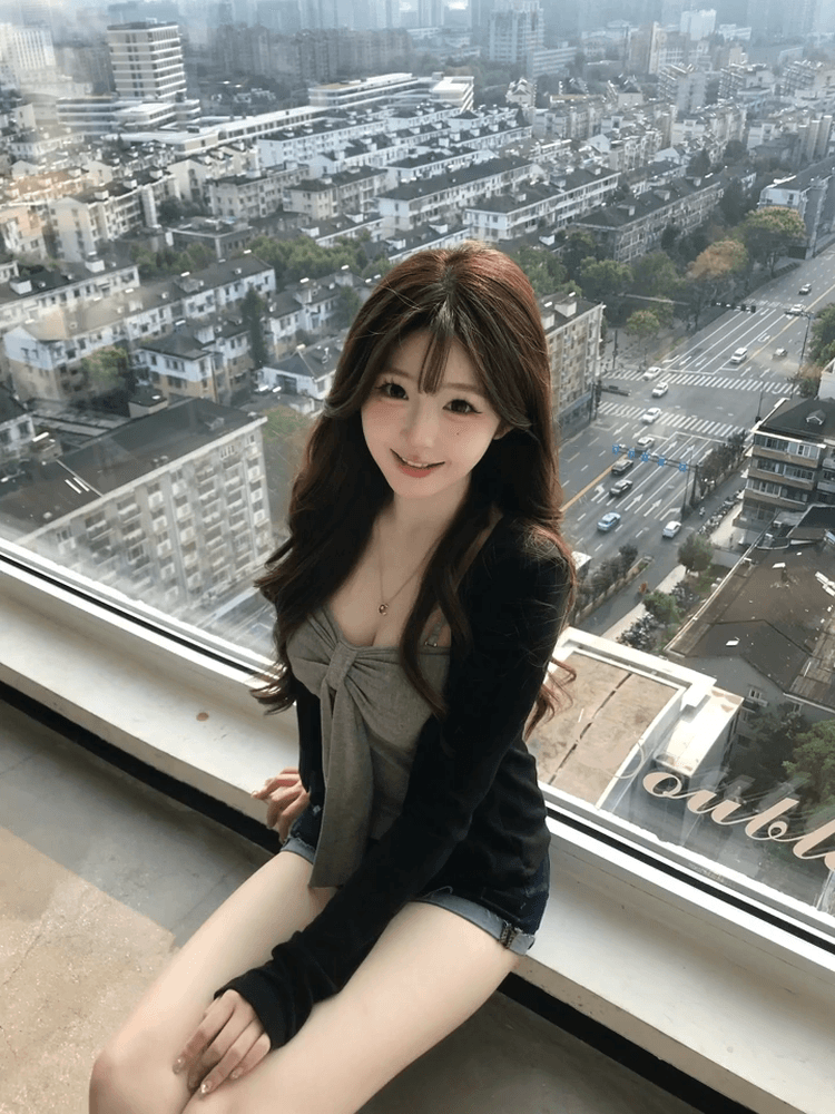 순수한 욕망 주름 비틀림 레이스업 닦아내 라. 가슴 안쪽 가져 가라. 캐미솔 여름 착용 가져 가라. 긴팔 오픈 가디건 자외선 차단 투피스 세트 상세 이미지 5