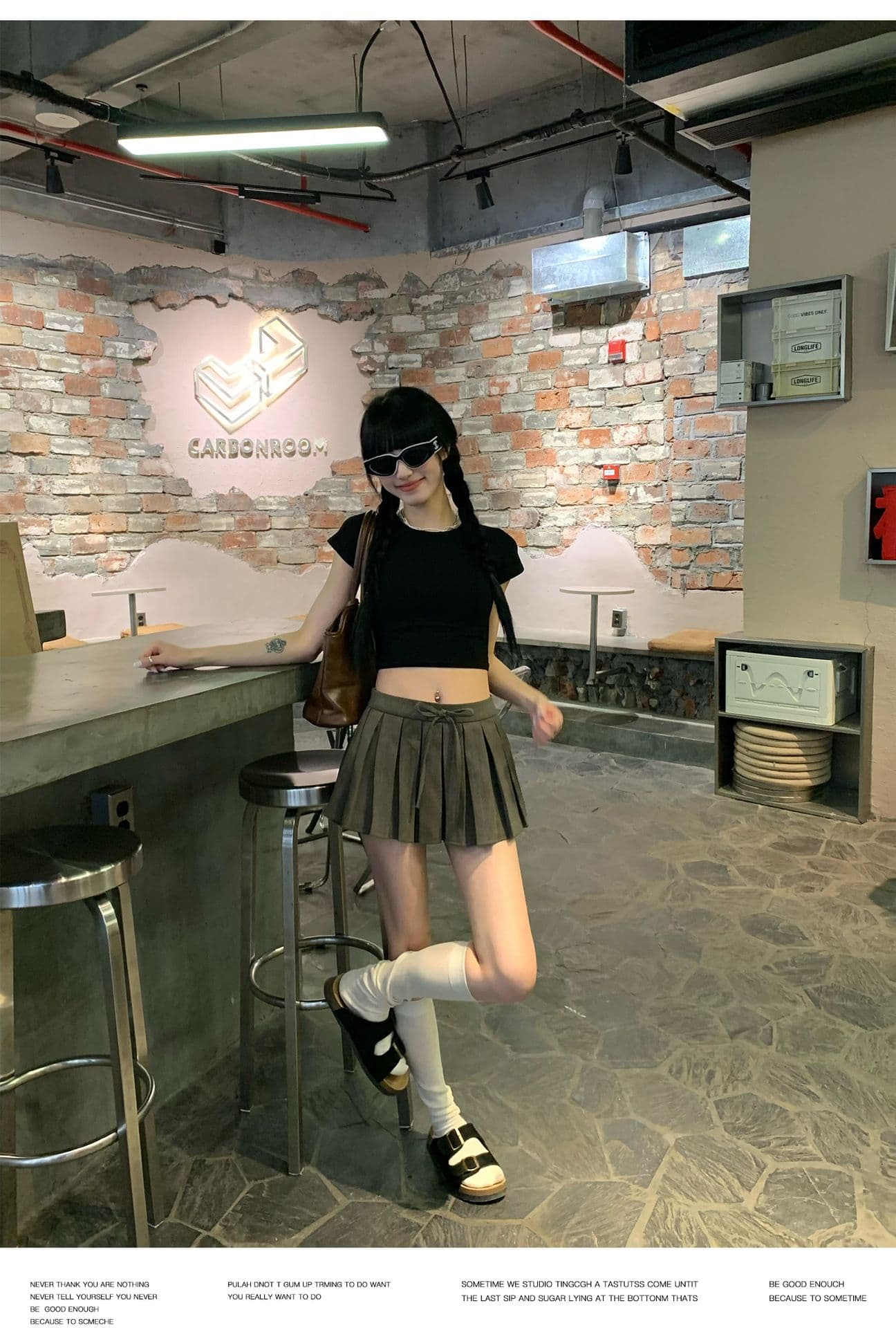 다용도 허리 수축 쇼트 스타일 타이트 핫걸 반팔 티셔츠 여성 의류 2026 여름 레트로 Chic 이슬 뼈의 맨위 ins 트렌디 상세 이미지 25