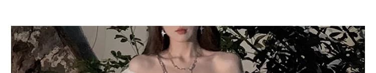 2026 새로운 프랑스식 첫사랑 불규칙 화이트 공주 생일 예복 여성 드레스 여름 아름다운 작은 키 상세 이미지 26