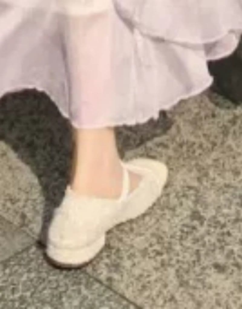 빅 사이즈 프랑스식 보라색 긴팔 슬립 드레스 여성 의류 봄 지방 mm 표지 배 슬림해 보이는 프릴 품격 롱 스커트 상세 이미지 19