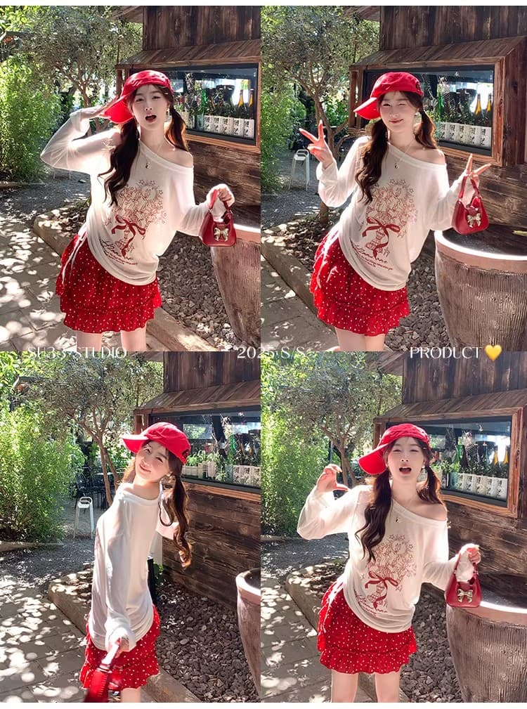 자외선 차단 블라우스 긴팔 티셔츠 여성 여름 얇은 스타일 2026 새로운 디자인 센스 프린트 느긋한 바람 맨위 상세 이미지 8
