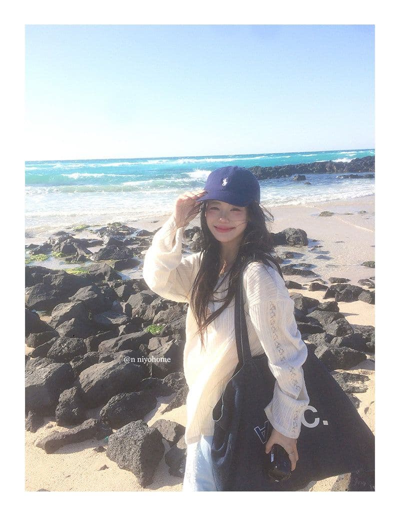 원본 한 부서 화이트 반 개방 칼라 자외선 차단 블라우스 티셔츠 여성 여름 느긋한 바람 얇고 가벼운 긴팔 맨위 한국 대외 무역 상세 이미지 20