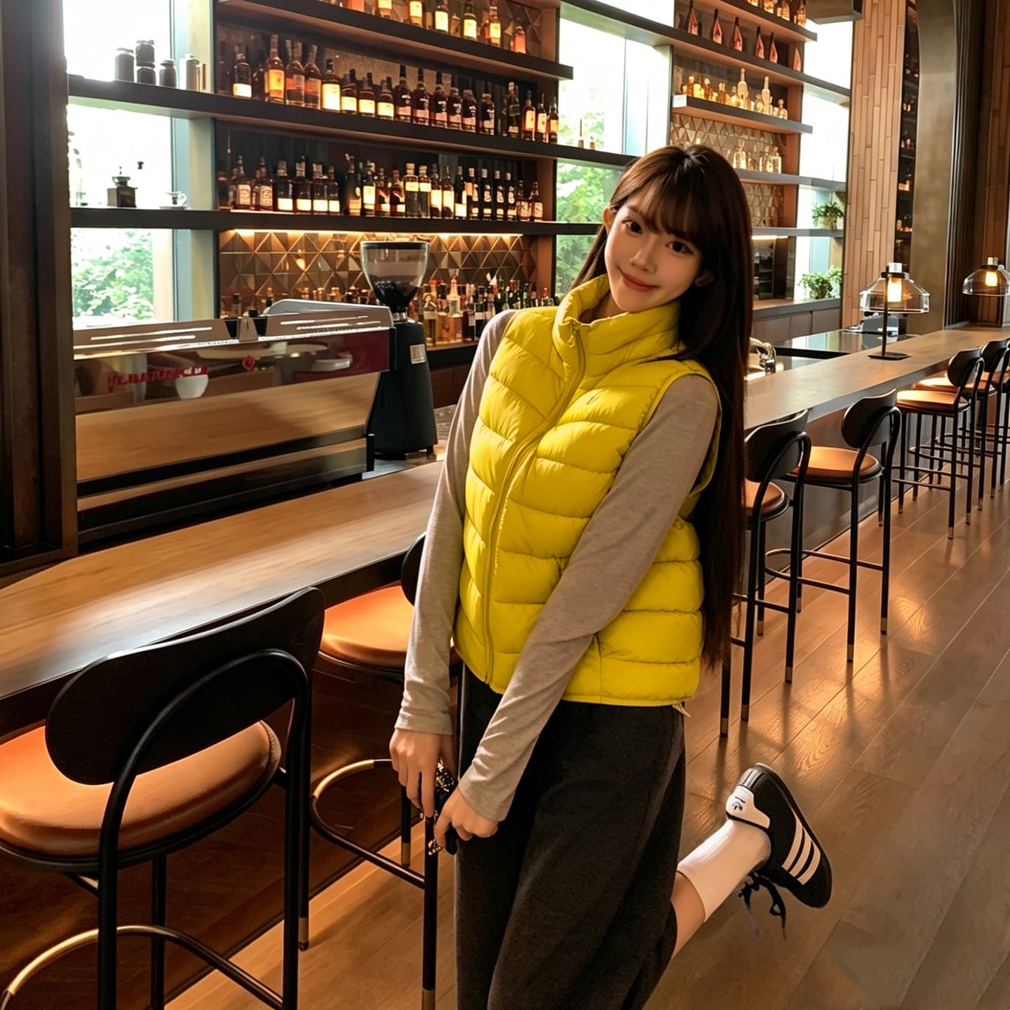 얇고 가벼운 우유 fu 쇼트 스타일 다운 재킷 여성 작은 키 스탠드 칼라 조끼 겨울 면 옷 한 부서 갈비 살 베스트 패딩 재킷 이미지 6