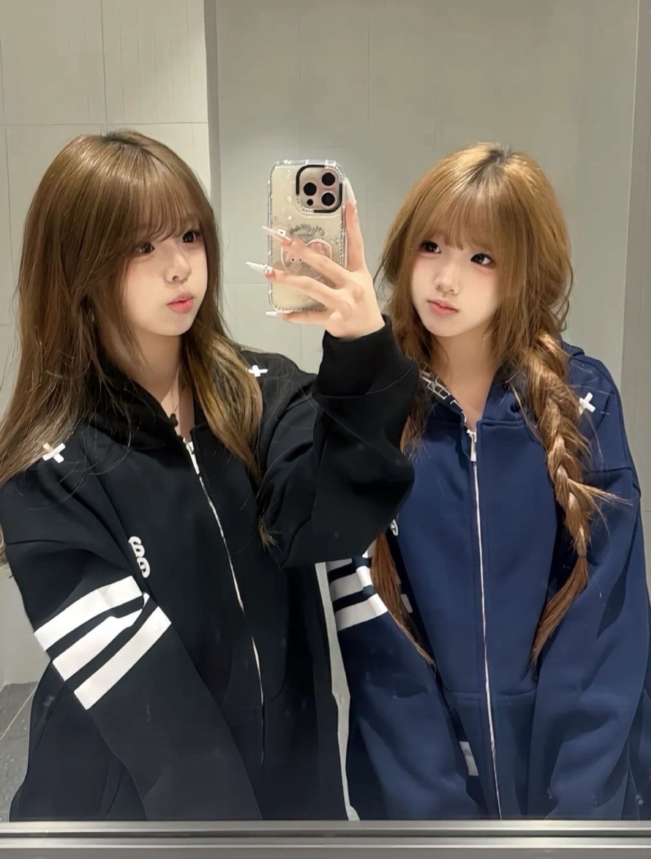 이른 가을 여성 코트 봄과 가을 2026 새로운 폭발 한 부서 후드 가을 후드티 여자 회색 오픈 가디건 맨위 상세 이미지 9