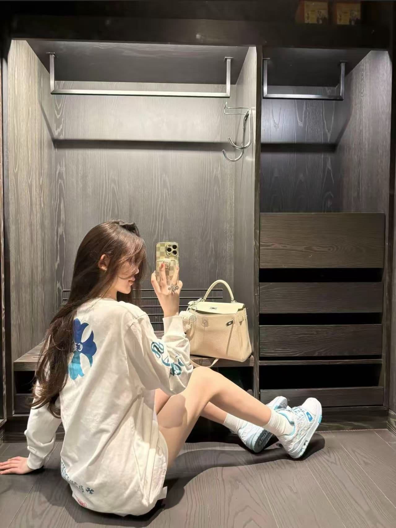 아메리칸 레트로 프린트 후드티 여성 이른 가을 폭발 달콤한 핫걸 조수 브랜드 맨위 한국 대외 무역 국경 간 폭발 상세 이미지 7