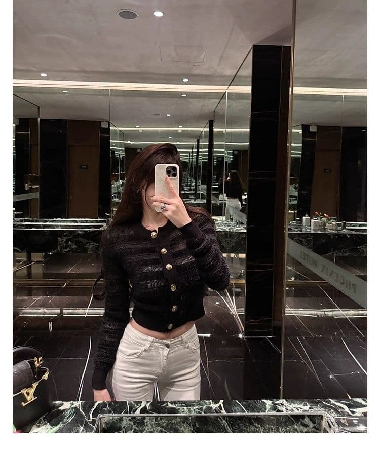 작은 샤넬 스타일 카디건 코트 여성 짧은 새로운 폭발 이른 가을 착용 가져 가라. 고급 센스 품격 다용도 한국 대외 무역 상세 이미지 42
