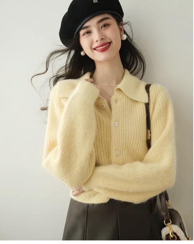 양 플러시 스웨터 새로운 새로운 레트로 일본식 스트라이프 느긋한 바람 루즈핏 풀오버 긴팔 맨위 한국 대외 무역 상세 이미지 16