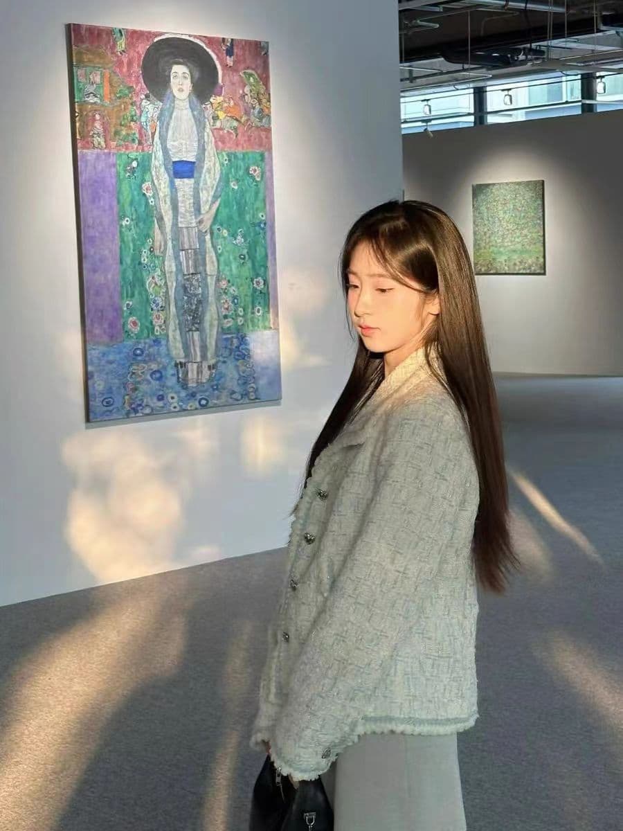 작은 샤넬 스타일 폴로 칼라 하트 단추 여성 코트 2026 가을 새로운 프랑스식 패션 품격 다용도 쇼트 스타일 맨위 상세 이미지 4