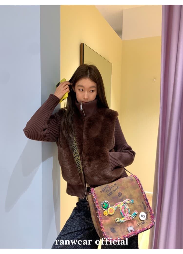 레트로 가죽 재킷 재킷 여성 짧은 2026 가을 새로운 폴로 칼라 유럽 상품 작은 키 pu 오토바이 작은 가죽 자켓 트렌디 상세 이미지 37