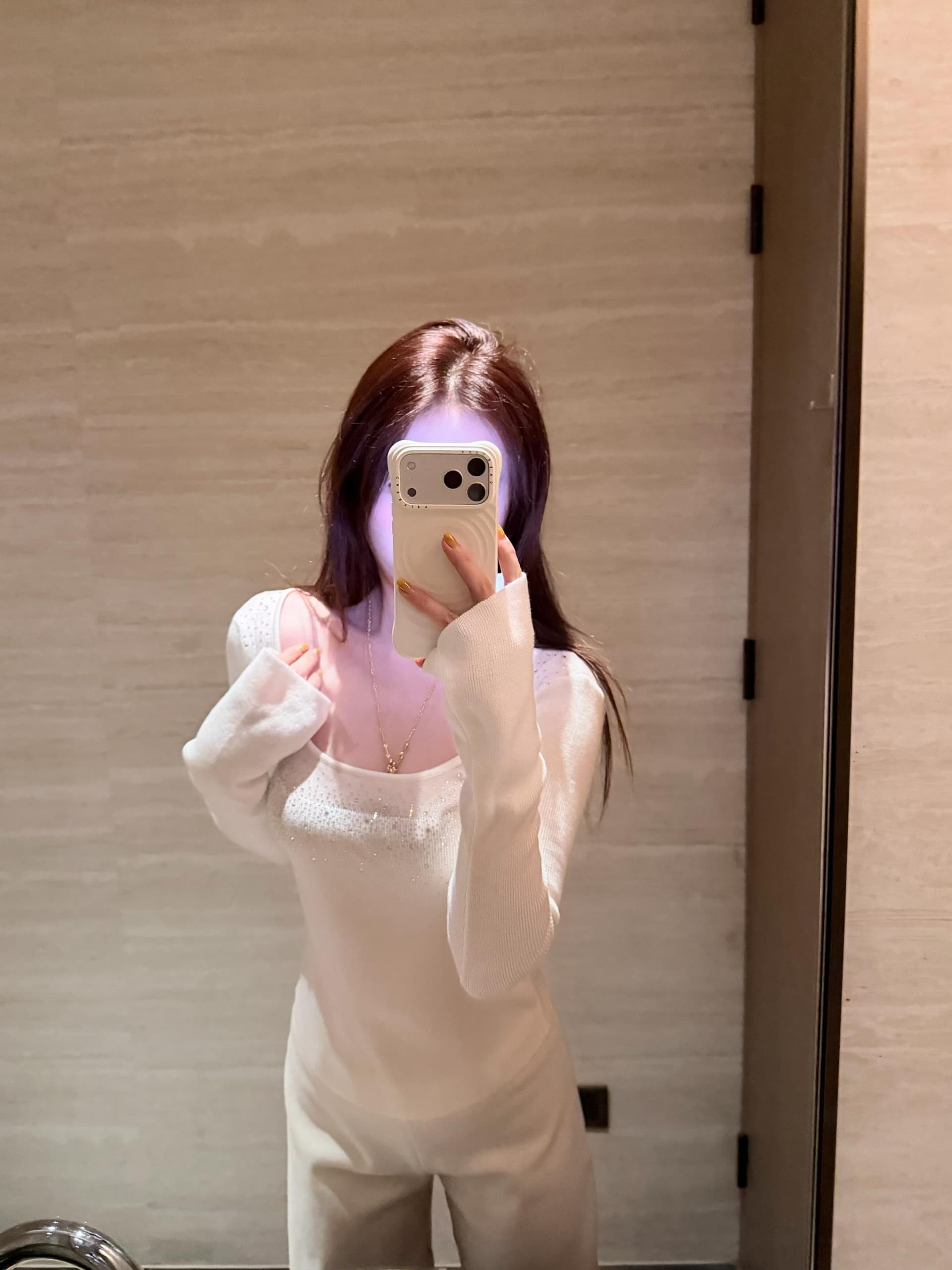 핫픽스 긴팔 니트 스웨터 여성 가을 겨울 파란색 스웨터 허리 수축 몸매 가꾸기 인사이드 가져 가라. 기본 셔츠 순수한 욕망 아름다운 작은 맨위 상세 이미지 8