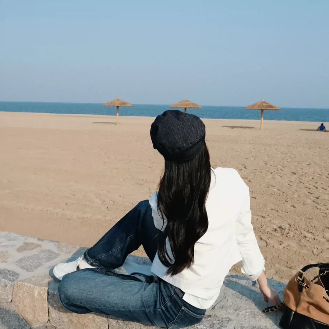 2026 섹션 새로운 화이트 쇼트 스타일 프로필 모양 긍정적 인 어깨 워크웨어 데님 여성 코트 봄 여름 자외선 차단 디자인 센스 쇼트 스타일 맨위 상세 이미지 6